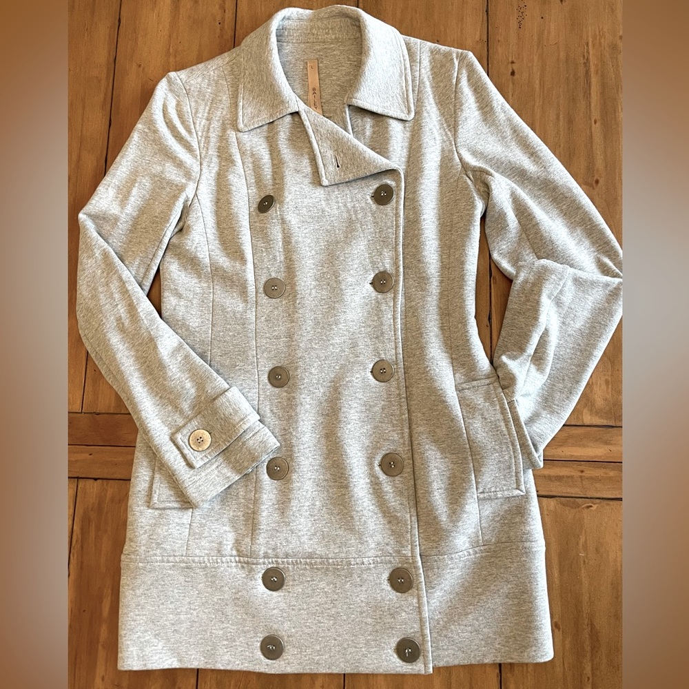 “Bailey 44” Jersey double breasted jacket